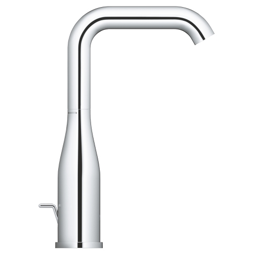Immagine di Grohe ESSENCE miscelatore monocomando H.24 cm, per lavabo, con scarico, finitura cromo 24174001