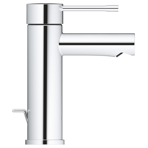 Immagine di Grohe ESSENCE miscelatore monocomando H.17 cm, per lavabo, con scarico, finitura cromo 24175001
