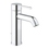 Immagine di Grohe ESSENCE miscelatore monocomando H.17 cm, per lavabo, con scarico e limitatore di temperatura, finitura cromo 24180001