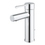 Immagine di Grohe ESSENCE miscelatore monocomando H.17 cm, per lavabo, con scarico e limitatore di temperatura, finitura cromo 24183001