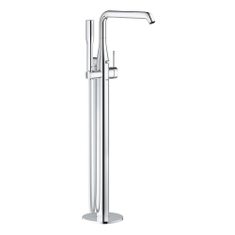 Immagine di Grohe ESSENCE miscelatore monocomando per vasca o doccia, a pavimento, con deviatore, senza corpo incasso, finitura cromo 25248001