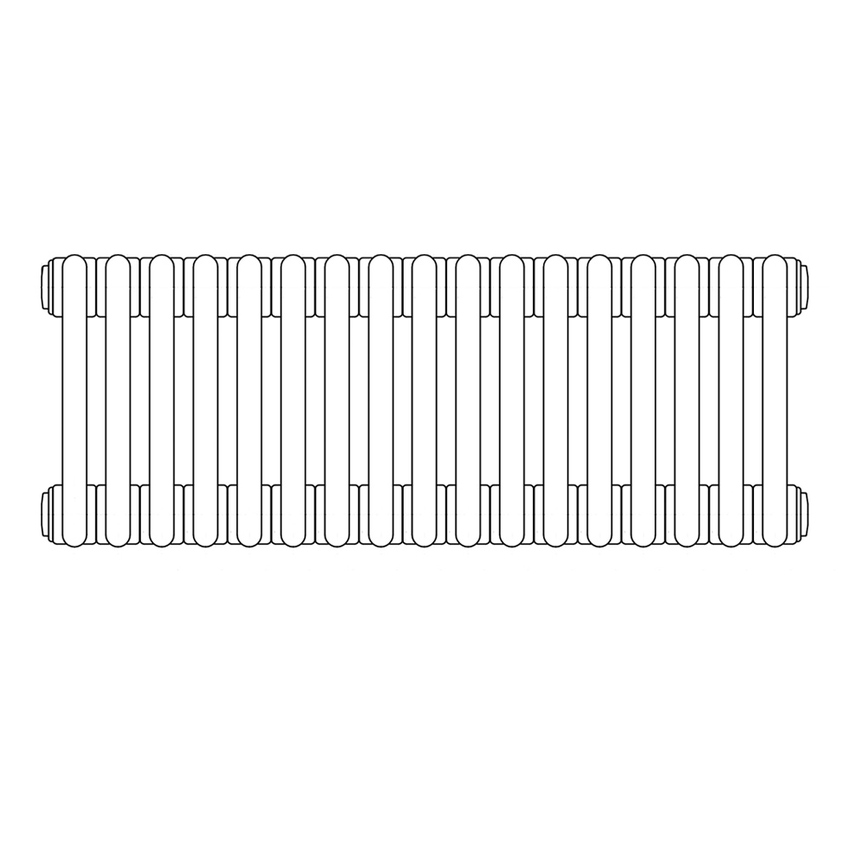 Immagine di Irsap TESI 6 radiatore 17 elementi H.60 L.76,5 P.21,5 cm, colore quartz 2 finitura ruvido RT60600172CIRNON