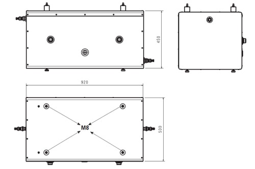 Immagine di Beretta STOR H 100 - kit accumulo tecnico caldo/freddo 100 litri 20142300