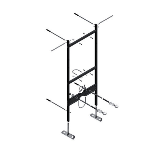 Immagine di RM PratiKO STAR Staffa SLIM per vaso sospeso e cassetta ad incasso (muro) 238/04