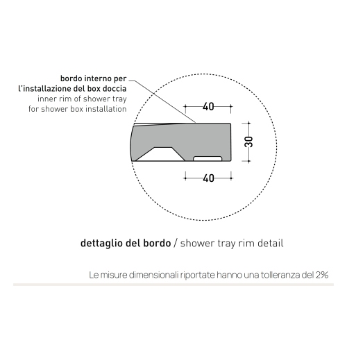 Immagine di Flaminia CM3 piatto doccia rettangolare L.120 P.70 cm, da appoggio o incasso filo pavimento, in ceramica, colore bianco finitura opaco C7012PBM