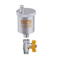 Immagine di Caleffi Valvola automatica di sfogo aria per impianti solari 3/8" M 250131