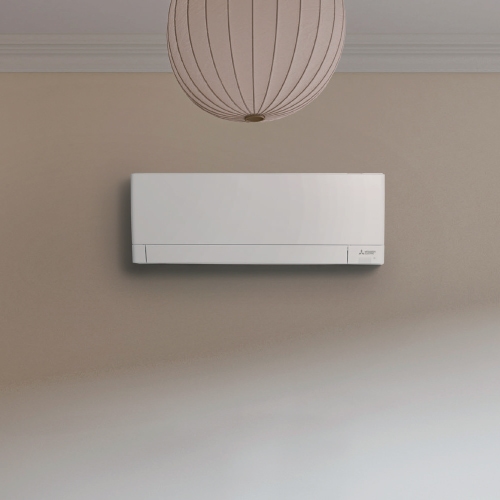 Immagine di Mitsubishi ECODAN MULTI COMFORT R32 sistema per raffrescamento, riscaldamento e acqua calda sanitaria HYDROBOX SMALL | unità esterna 8.5 kW | unità interne canalizzabile 9000, a pavimento 9000 e a parete 9000+9000 PXZ-5F85VG+2xMSZ-AY25VGKP+SEZ-M25DA2+MFZ-KT25VG