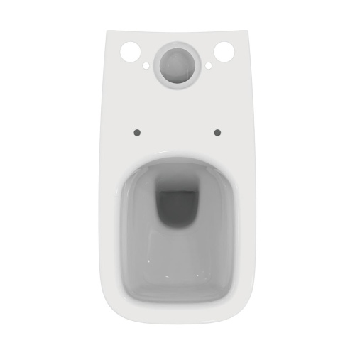 Immagine di Ideal Standard I.LIFE A vaso a terra, per cassetta RimLS+, senza sedile e senza cassetta, colore bianco finitura lucido T452701