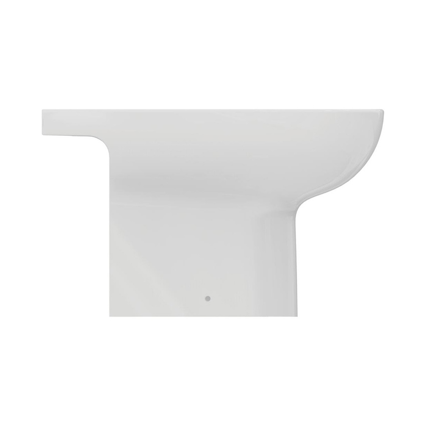 Immagine di Ideal Standard I.LIFE A vaso a terra, per cassetta RimLS+, senza sedile e senza cassetta, colore bianco finitura lucido T452701