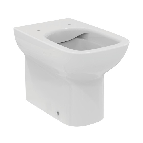 Immagine di Ideal Standard I.LIFE A vaso a terra RimLS+, a filo parete, universale, senza sedile, colore bianco finitura lucido T463101