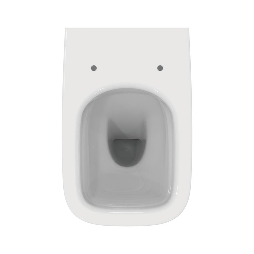 Immagine di Ideal Standard I.LIFE A vaso a terra RimLS+, a filo parete, universale, senza sedile, colore bianco finitura lucido T463101