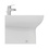 Immagine di Ideal Standard I.LIFE A bidet a terra, a filo parete, universale, con troppopieno, monoforo, colore bianco finitura lucido T464101