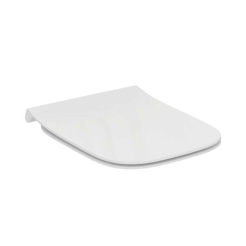 Immagine di Ideal Standard I.LIFE A sedile slim a chiusura normale, colore bianco finitura lucido T481201