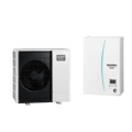 Immagine di Mitsubishi SPLIT R32 Sistema idronico composto da pompa di calore Inverter ECODAN 8 kW monofase con HYDROBOX MEDIUM reversibile  PUZ-SWM80VAA+ERSF-VM2E