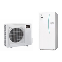 Immagine di Mitsubishi ECODAN MULTI R32 Sistema idronico composto da pompa di calore Inverter ECODAN 7.5 kW con HYDROTANK SMALL reversibile 170 litri PXZ-4F75VG+ERST17D