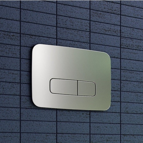 Immagine di Ideal Standard OLEAS™ M3 placca di comando per azionamento risciacquo cassette Prosys, finitura cromo R0123AA