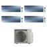 Immagine di Daikin EMURA R32 Climatizzatore a parete quadri split inverter Wi-Fi silver | unità esterna 6.8 kW unità interne 7000+7000+9000+9000 BTU 4MXM68A9+FTXJ[20|20|25|25]AS