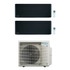 Immagine di Daikin STYLISH R32 Climatizzatore a parete dual split inverter Wi-Fi nero | unità esterna 6.5 kW unità interne 12000+18000 BTU 2MXM68A9+FTXA[35|50]BB