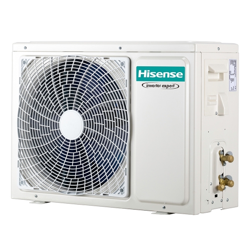 Immagine di Hisense HI-COMFORT Climatizzatore a parete monosplit inverter Wi-Fi | unità esterna 2.5 kW unità interna 9000 BTU CF25YR04G+CF25YR04W