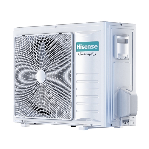 Immagine di Hisense Ecosense R32 Climatizzatore a parete trial split inverter Wi-Fi bianco | unità esterna 8 kW unità interne 12000+12000+12000 BTU 4AMW81U4RJC+KF[35|35|35]XR01G