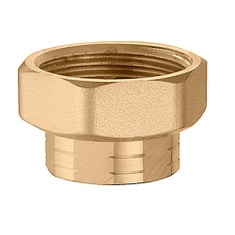 Immagine di Caleffi Bocchettone femmina con calotta mobile per gruppi serie 165, 166 e 167, attacco 1/2” 165002