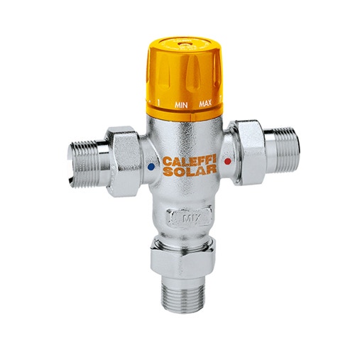 Immagine di Caleffi Miscelatore termostatico regolabile per impianti solari 1/2" 252140