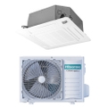 Immagine di Hisense ACT-CC8 Climatizzatore a cassetta 90x90 cm monosplit inverter | unità esterna 13.5 kW unità interna 48000 BTU | griglia e comando remoto AUC140UR4RKC8+AUW140U6RN8