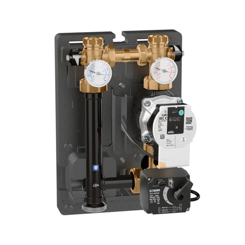 Immagine di Caleffi Gruppo di regolazione motorizzato per impianti di riscaldamento e condizionamento, alimentazione 230 V 167652HE3