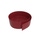 Flaminia ROLL 44 lavabo 44 cm da appoggio, senza troppopieno, colore rosso rubens finitura opaco RL44LRRU