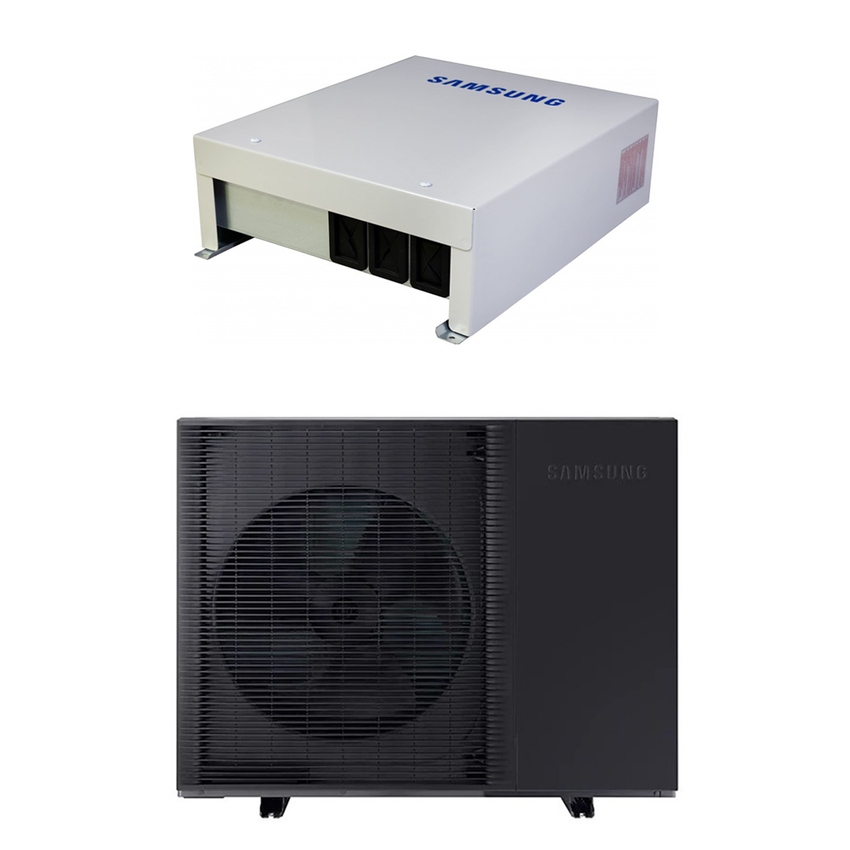 Immagine di Samsung EHS MONO HT QUIET pompa di calore trifase Inverter 12 kW con kit di controllo per EHS Mono R32 AE120BXYDGG/EU+MIM-E03CN
