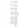 Irsap FUNKY ELETTRICO scaldasalviette con collettore lato destro, 27 tubi, 3 intervalli, H.142,3 L.60 P.6,2 cm, colore bianco FRL060E01IR01NNN01
