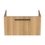 Immagine di Ideal Standard I.LIFE B set L.80 cm con mobile sottolavabo, finitura quercia chiara, lavabo, colore bianco finitura lucido, specchio rettangolare T5271NX+T460401