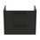 Immagine di Ideal Standard I.LIFE B set L.80 cm con mobile sottolavabo, colore grigio carbonio finitura opaco, lavabo, colore bianco finitura lucido, specchio rettangolare T5272NV+T460401