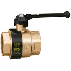 Immagine di Caleffi BALLSTOP - Valvola a sfera con ritegno incorporato. Manopola a leva. Attacchi femmina - femmina 1" 323060