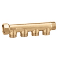 Immagine di Caleffi Collettore semplice, componibile 3/4"  X 3  derivazione 349030