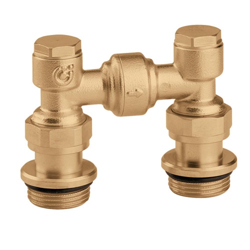 Immagine di Caleffi By-pass differenziale per collettori complanari per serie 356 e 357 3/4" M 356050