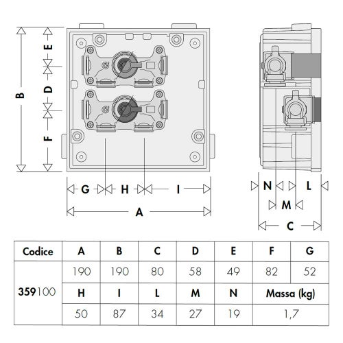 Immagine di Caleffi Gruppo con intercettazioni generali 359100