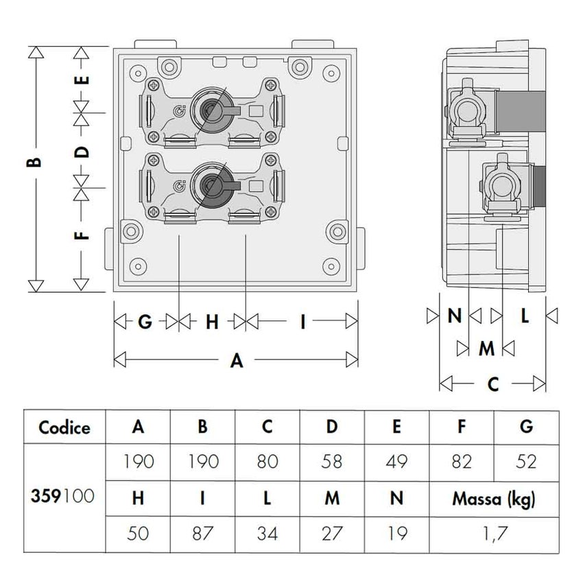 Immagine di Caleffi Gruppo con intercettazioni generali 359100