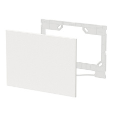 Immagine di Caleffi Placca di copertura estetica, in acciao inox con finitura lucida 359802