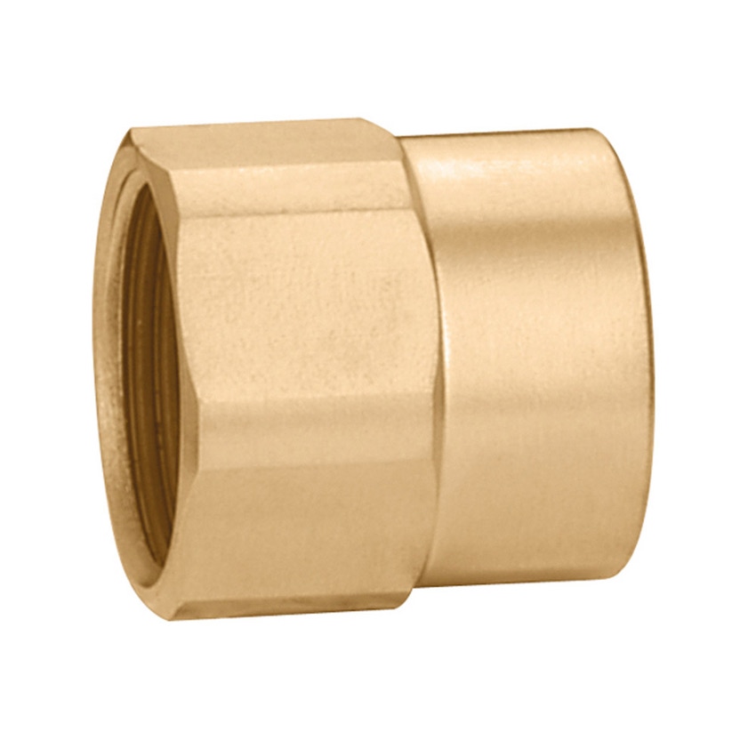 Immagine di Caleffi Raccordo femmina - femmina 23 p. 1,5 F x 1/2" F 383240