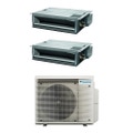 Immagine di Daikin FDXM-F9 Canalizzabile ultrapiatta R32 Climatizzatore canalizzabile dual split inverter | unità esterna 6.8 kW unità interne 9000+9000 BTU 4MXM68A9+FDXM[25|25]F9