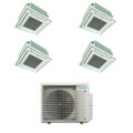 Immagine di Daikin FFA-A9 Cassetta 4 vie R32 Climatizzatore a cassetta quadri split inverter | unità esterna 7.8 kW unità interne 9000+9000+9000+9000 BTU 5MXM90A9+FFA[25|25|25|25]A9