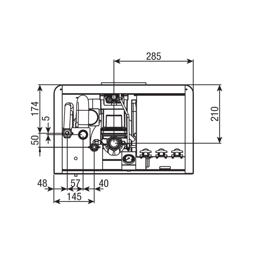 Immagine di Beretta SET EXCLUSIVE FE R32 9M Pompa di calore split aria-acqua per riscaldamento e raffreddamento unità esterna 9 kW 20204812