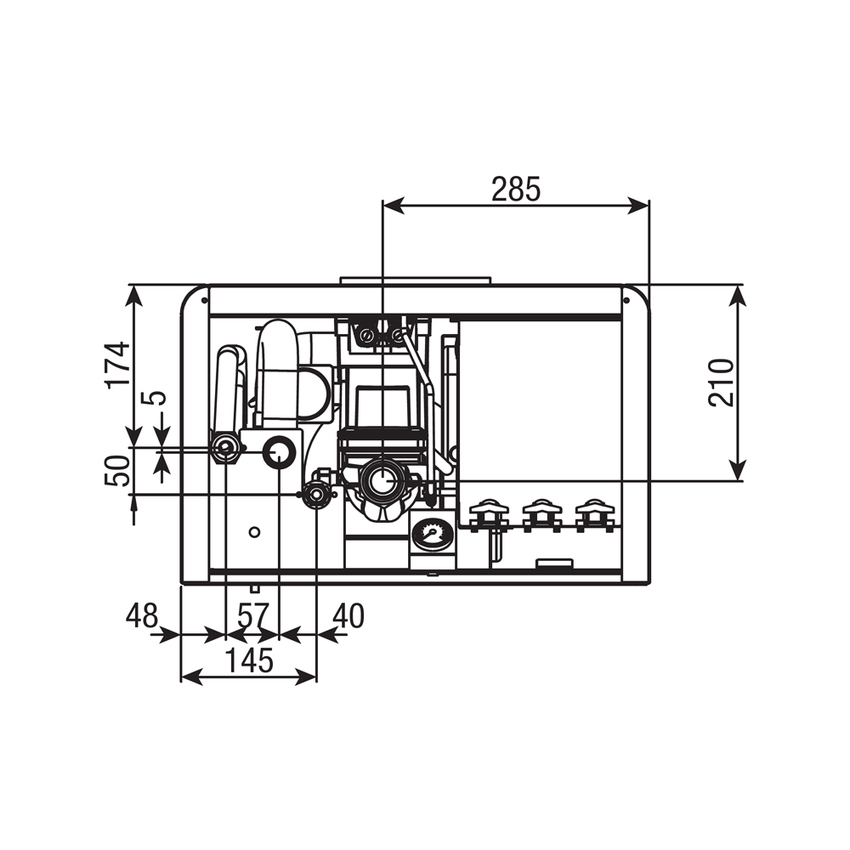 Immagine di Beretta SET EXCLUSIVE FE R32 9M Pompa di calore split aria-acqua per riscaldamento e raffreddamento unità esterna 9 kW 20204812