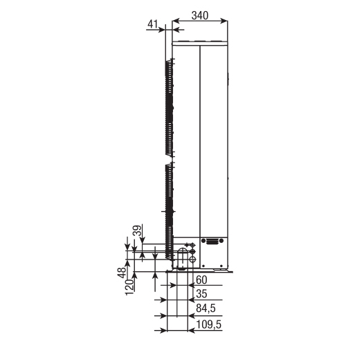 Immagine di Beretta SET EXCLUSIVE FE R32 12M Pompa di calore split aria-acqua per riscaldamento e raffreddamento unità esterna 12 kW 20204813