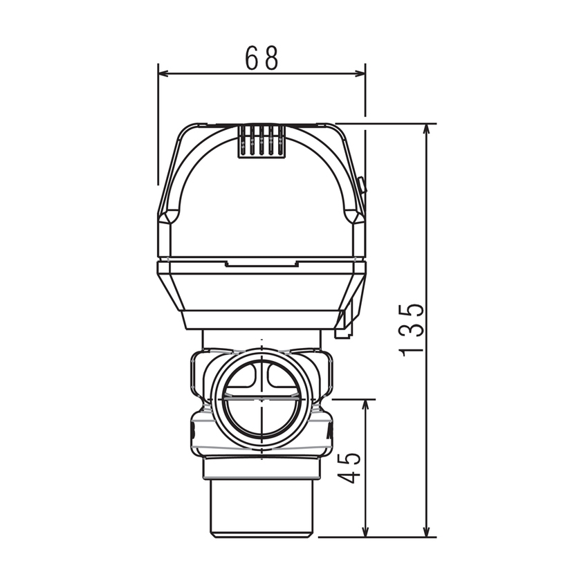 Immagine di Beretta Valvola deviatrice ACS 1" 1/4 / 1" senza sonda temperatura 20203742