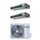 Hisense CANALIZZABILE commerciale R32 Climatizzatore canalizzabile dual split inverter Wi-Fi optional | unità esterna 6.3 kW unità interne 9000+12000 BTU 3AMW62U4RJC+ADT[26|35]UX4RBL8