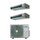 Hisense CANALIZZABILE commerciale R32 Climatizzatore canalizzabile dual split inverter Wi-Fi optional | unità esterna 4.1 kW unità interne 9000+9000 BTU 2AMW42U4RGC+ADT[26|26]UX4RBL8