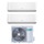 Hisense ENERGY PRO PLUS R32 Climatizzatore a parete dual split inverter Wi-Fi bianco | unità esterna 6.3 kW unità interne 9000+9000 BTU 3AMW62U4RJC+QE[25|25]XV2AG