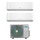 Hisense ENERGY PRO PLUS R32 Climatizzatore a parete dual split inverter Wi-Fi bianco | unità esterna 4.1 kW unità interne 9000+12000 BTU 2AMW42U4RGC+QE[25|35]XV2AG